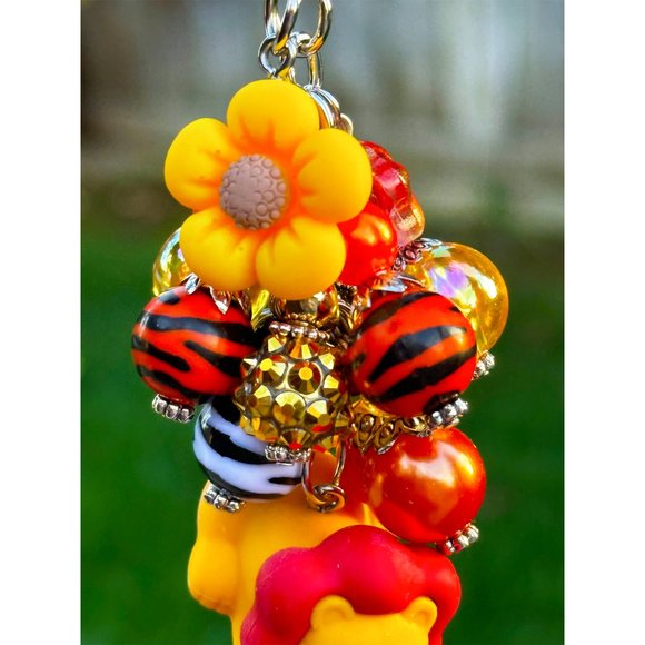 Lion Safari Iwako Kawaii Keychain Purse Bag Charm - Picture 6 of 6